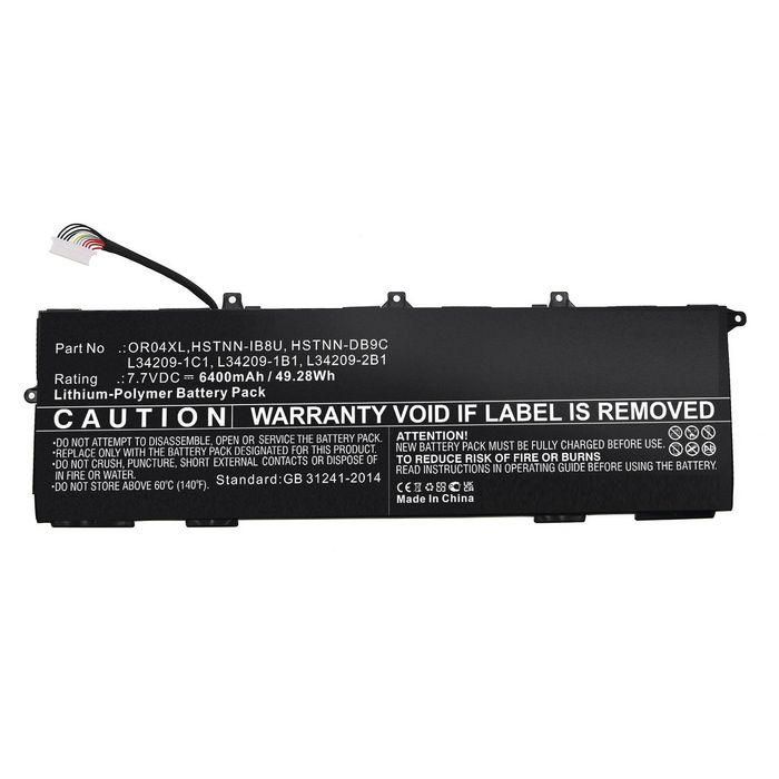CoreParts Battery for HP Notebook, Laptop, 52Wh Li-Polymer 7.7V 6700mAh, Black for EliteBook X360 830 G6 CoreParts Battery for HP Notebook, Laptop, 52Wh Li-Polymer 7.7V 6700mAh, Black for EliteBook X360 830 G6
