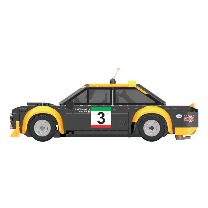 CADA Fiat Abarth 131 C51092W - Coche Teledirigido de 216 piezas, Control Remoto 2.4G/App, Max 3.8 Km/h 2