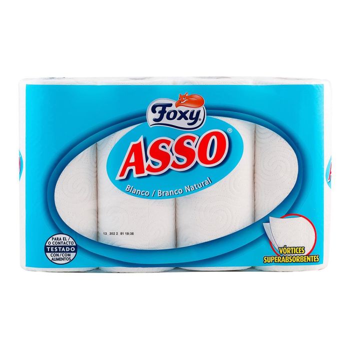 Foxy Papel de Cocina Pack 4 Unidades 0 Foxy Papel de Cocina Pack 4 Unidades 0