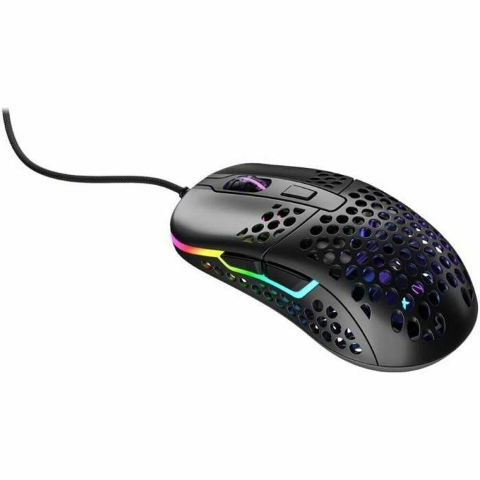 Ratón Cherry M42-RGB-BLACK Negro 16000 dpi