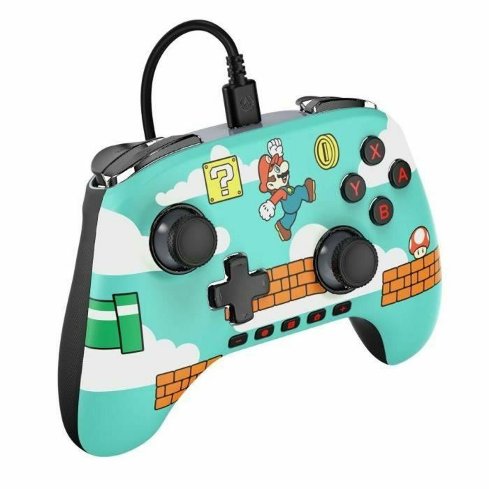 Power A Gamepad Nintendo Switch 2 Mario Time Con Cable Alimentación A 617885153518 2