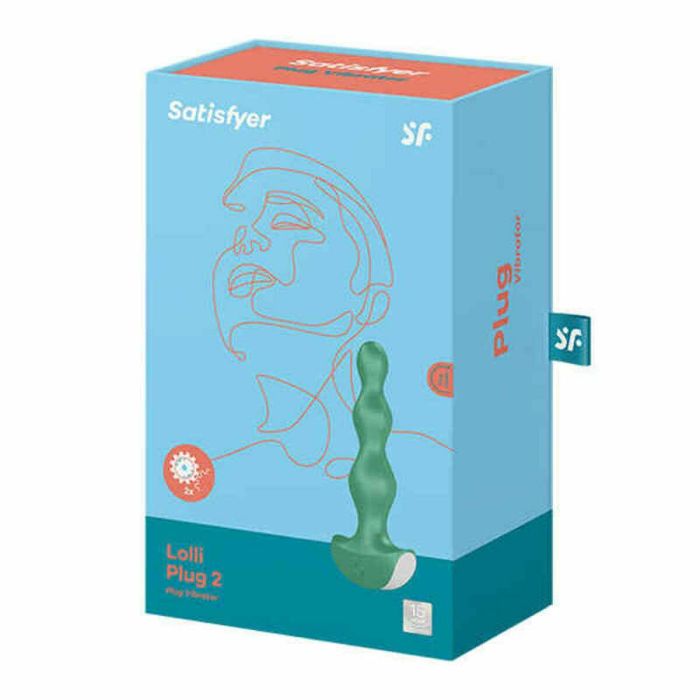 Plug Anal Satisfyer Lolli Plug 2 Verde 3 Plug Anal Satisfyer Lolli Plug 2 Verde 3