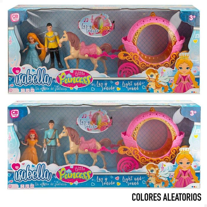 Playset Colorbaby Isabella 6 Unidades 28,5 x 14,5 x 7 cm Carruaje 1 Playset Colorbaby Isabella 6 Unidades 28,5 x 14,5 x 7 cm Carruaje 1