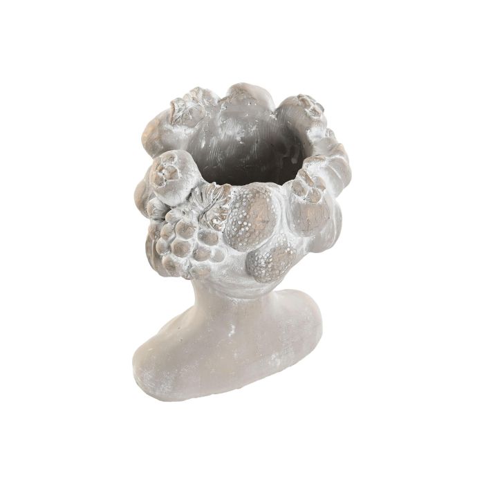 Macetero Shabby DKD Home Decor Gris 12 x 22 x 15 cm (6 Unidades) 2 Macetero Shabby DKD Home Decor Gris 12 x 22 x 15 cm (6 Unidades) 2