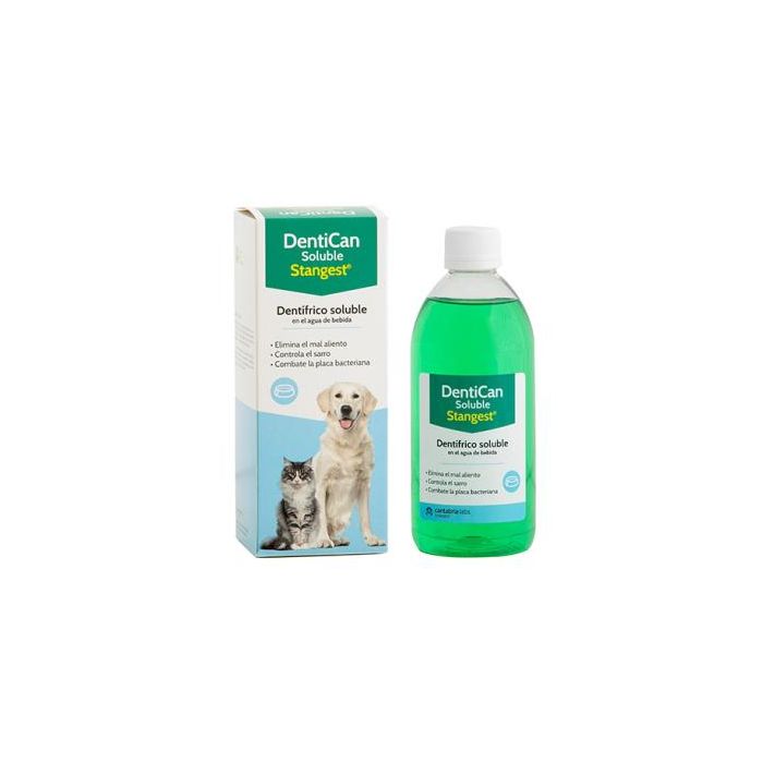 Stangest Dentican Soluble 500 mL - Solución para higiene bucal en perros