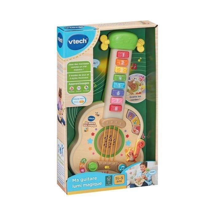 Vtech Baby VTE3417766208057 Guitarra Mágica Lumi Juguete con Madera Certificada FSC 4 Vtech Baby VTE3417766208057 Guitarra Mágica Lumi Juguete con Madera Certificada FSC 4