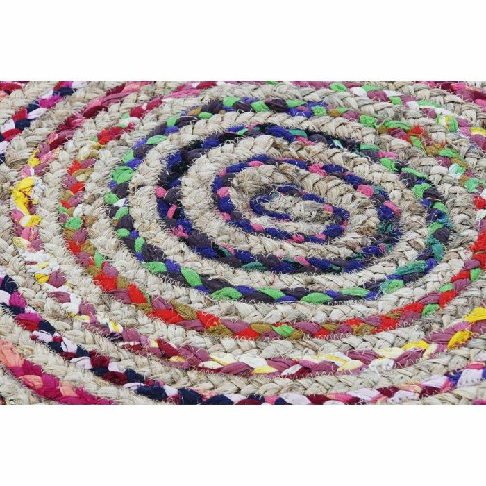 Alfombra DKD Home Decor Multicolor Árabe (200 x 200 x 1 cm) 2 Alfombra DKD Home Decor Multicolor Árabe (200 x 200 x 1 cm) 2
