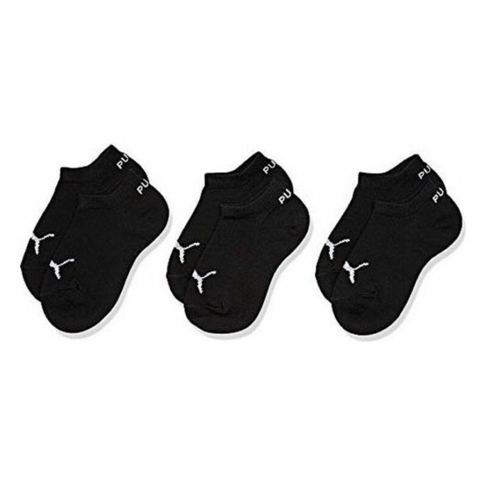 Calcetines Tobilleros Deportivos Puma Kids Quarter CDT 3 pares Multicolor 23-26 Calcetines Tobilleros Deportivos Puma Kids Quarter CDT 3 pares Multicolor 23-26