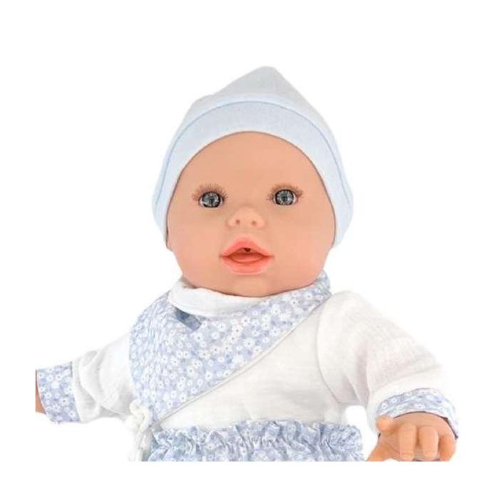 Baby lloron 50 cm t.flores azul ref: 6025-24 50 cm 2