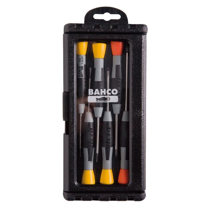 Destornilladores de precisión ranurados/phillips, 1,5-3 mm / ph0-ph1, 6 piezas 1 Destornilladores de precisión ranurados/phillips, 1,5-3 mm / ph0-ph1, 6 piezas 1
