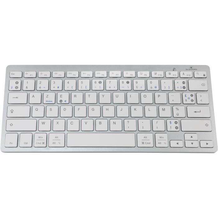 Teclado - THE G-LAB - KB-MINI-PC-MAC/FR - Bluetooth - Doble Diseño PC MAC Teclado - THE G-LAB - KB-MINI-PC-MAC/FR - Bluetooth - Doble Diseño PC MAC