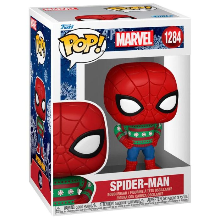 Figura POP Marvel Holiday Spiderman 1 Figura POP Marvel Holiday Spiderman 1