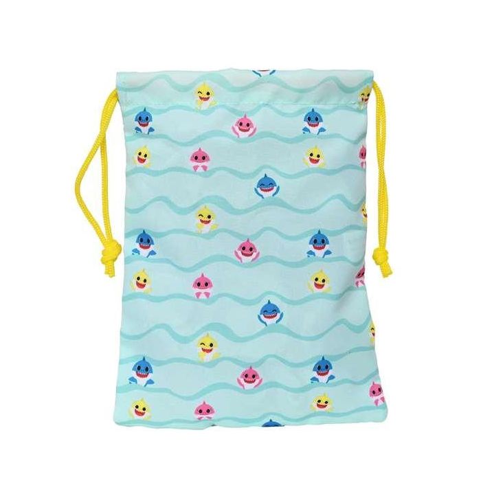 Portameriendas Baby Shark Beach Day Amarillo Azul claro (20 x 25 x 2 cm) 1 Portameriendas Baby Shark Beach Day Amarillo Azul claro (20 x 25 x 2 cm) 1