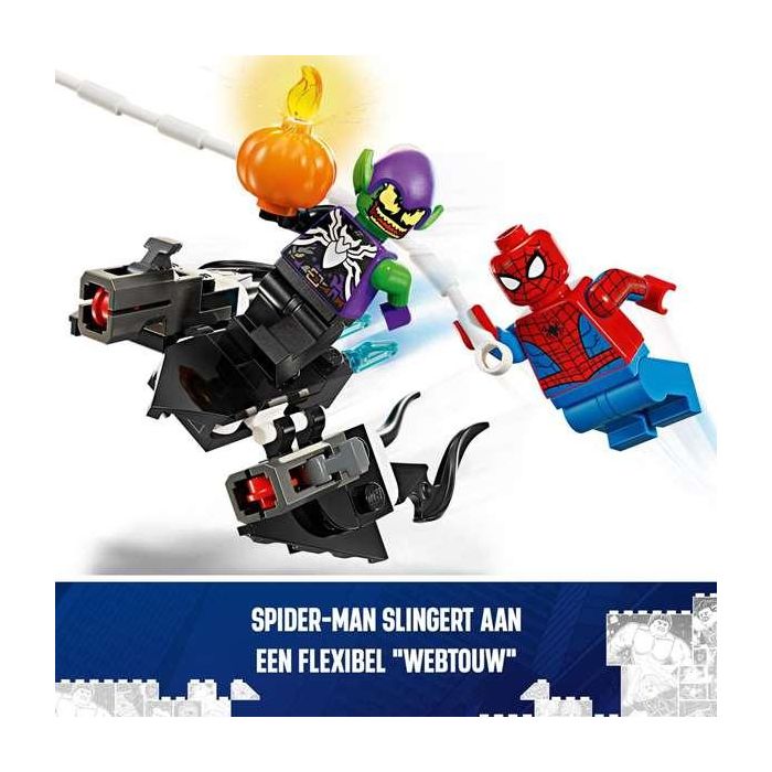 Juego de construccion coche de carreras de spider-man y duende verde venomizado lego marvel 14 Juego de construccion coche de carreras de spider-man y duende verde venomizado lego marvel 14