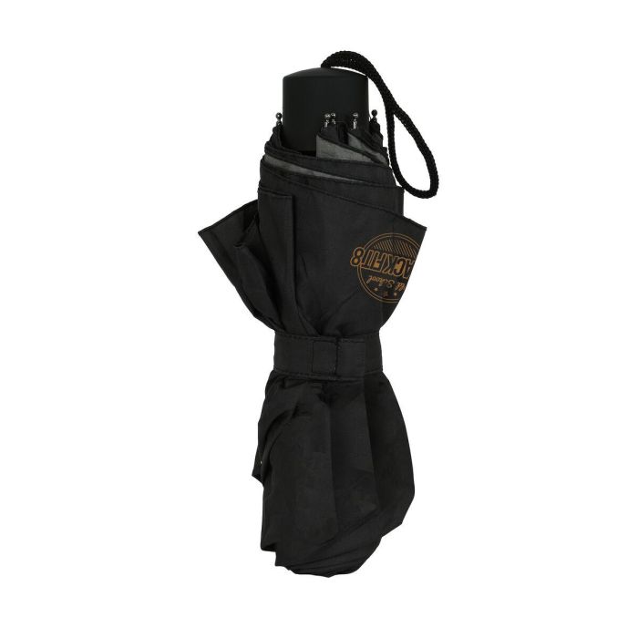 Paraguas Plegable BlackFit8 Old school Negro Gris Ø 98 cm 3