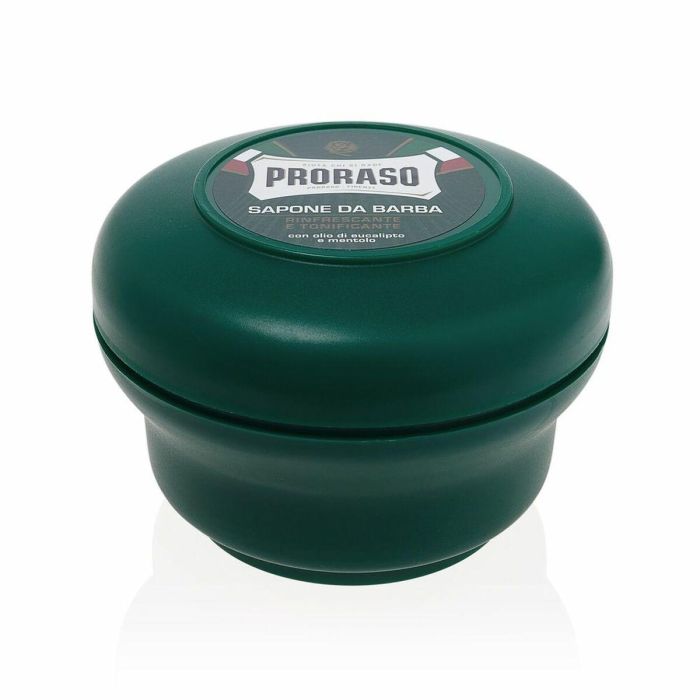 Proraso Jabón de Afeitar Classic Eucalipto y Mentol, Espuma Densa y Cremosa que Protege Piel Suave e Hidratada para Afeitado Preciso Hombre 150 ml 1 Proraso Jabón de Afeitar Classic Eucalipto y Mentol, Espuma Densa y Cremosa que Protege Piel Suave e Hidratada para Afeitado Preciso Hombre 150 ml 1