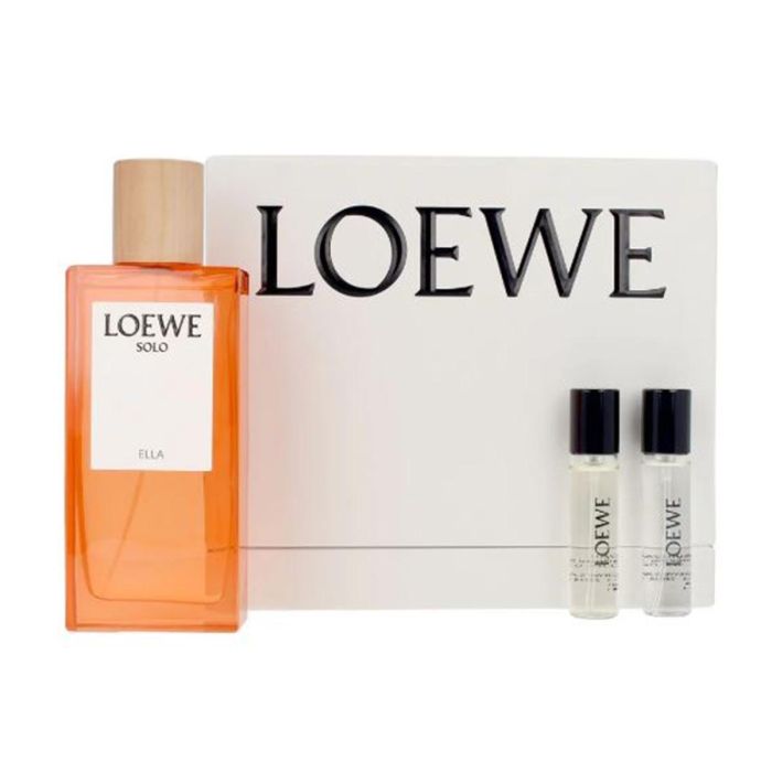 Loewe Solo Loewe Ella Eau de Parfum 100 ml + Miniatura 1u + Sutileza Miniatura 10 ml