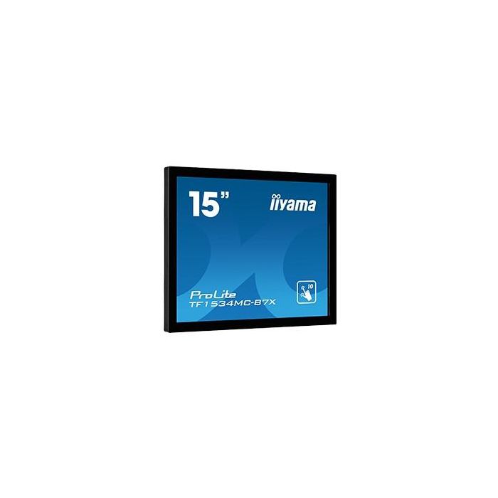 Iiyama ProLite TF1534MC-B7X Monitor táctil 15" XGA 1024x768 Multi-touch Multi-usuario Negro 1