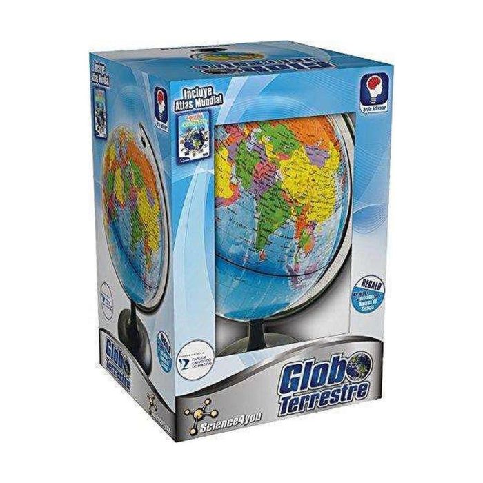 Esfera terrestre iluminada 30 cm , incluye atlas científico online. 21,2x32,5x21,2 cm Esfera terrestre iluminada 30 cm , incluye atlas científico online. 21,2x32,5x21,2 cm