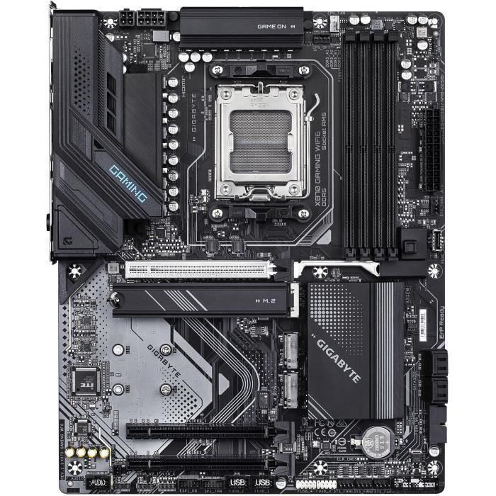 Gigabyte X870 GAMING WF6 Placa Base ATX AMD AM5 DDR5 Wi-Fi 6 2.5GbE USB4 para Ryzen 9000 1