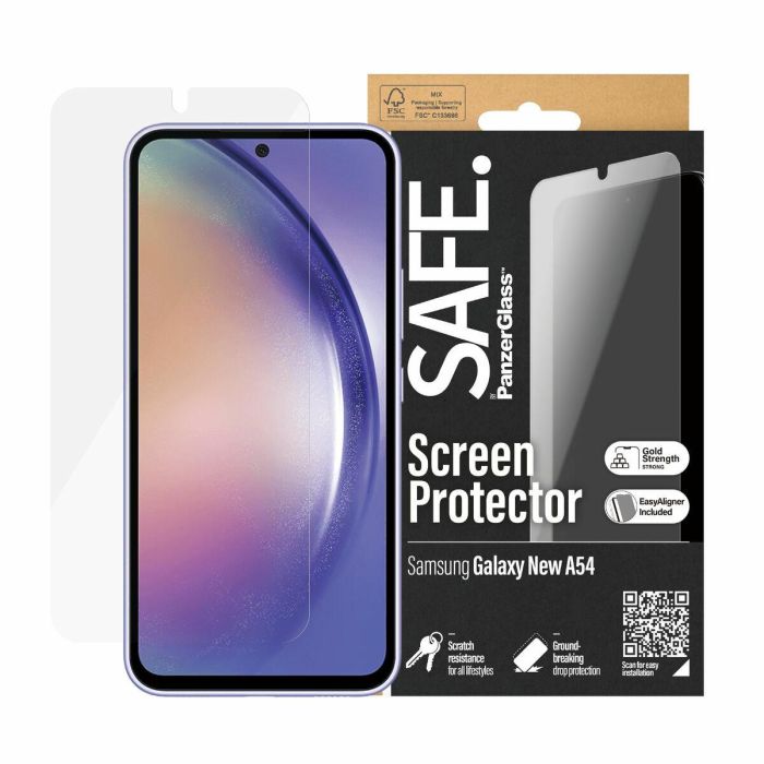 Protector de Pantalla para Móvil Panzer Glass SAFE95687 Samsung Galaxy A55 3 Protector de Pantalla para Móvil Panzer Glass SAFE95687 Samsung Galaxy A55 3