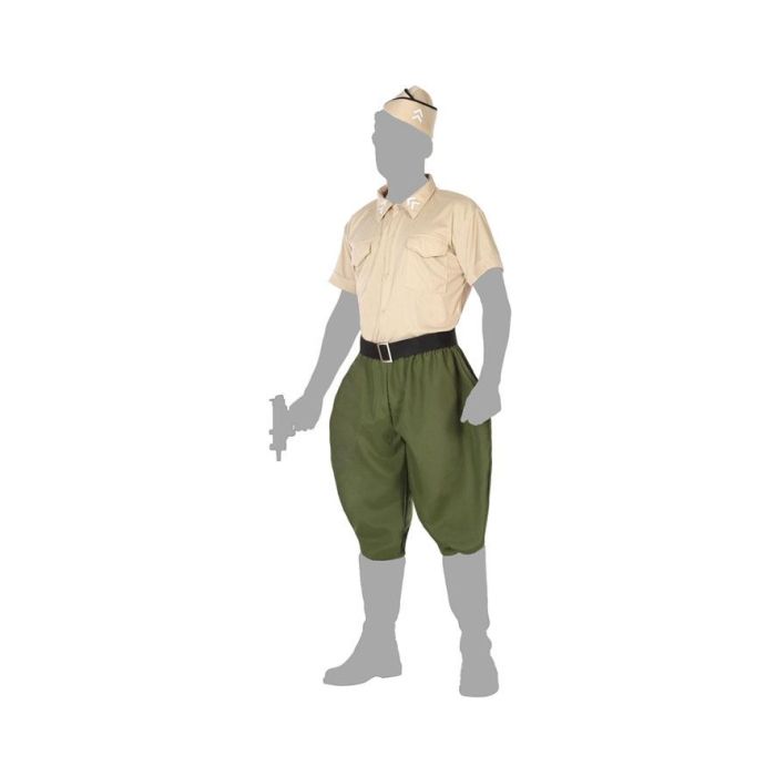 Disfraz Soldado Hombre Adulto Americano XL 2 Disfraz Soldado Hombre Adulto Americano XL 2