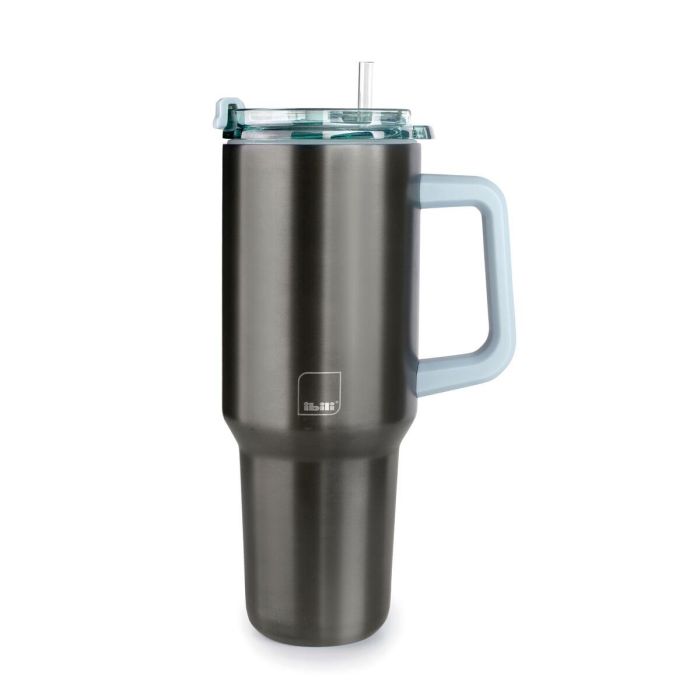 Vaso con asa Ibili 669009 Verde Acero Inoxidable 900 ml 2