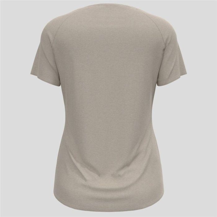 Camiseta de Manga Corta Mujer Odlo Essential 365 Gris 1
