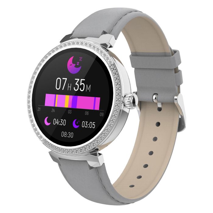 Denver Smartwatch SWC-342 Reloj Inteligente Pantalla Táctil Monitor de Frecuencia Cardíaca Plata Gris 2