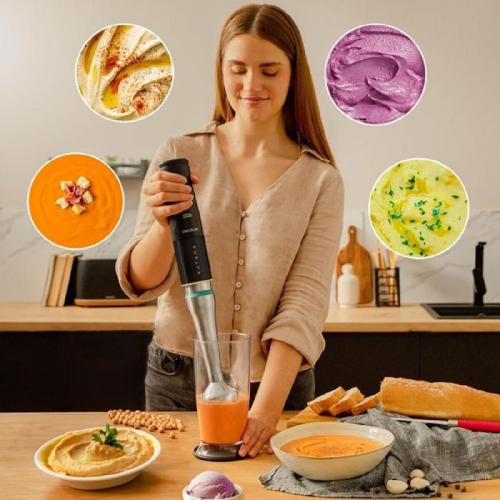 Batidora de Mano Cecotec 15 TotalDestroy Smash B 1500 W Negro 2 Batidora de Mano Cecotec 15 TotalDestroy Smash B 1500 W Negro 2