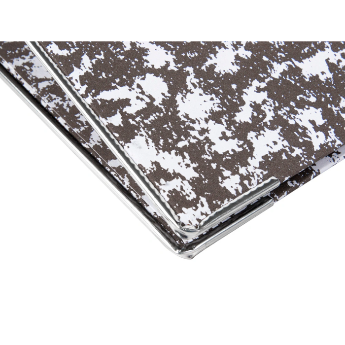 Liderpapel Classic Red Archivador de Palanca Folio Jaspeado Gris con Caja 80mm 287x350mm 6