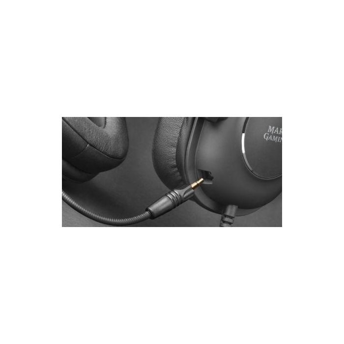 Auriculares Gaming con Micrófono Mars Gaming MH6/ Jack 3.5/ USB 2.0/ Negros 4