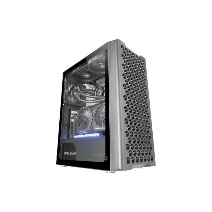 Caja Gaming SemiTorre Mars Gaming MC-iPRO/ Negra