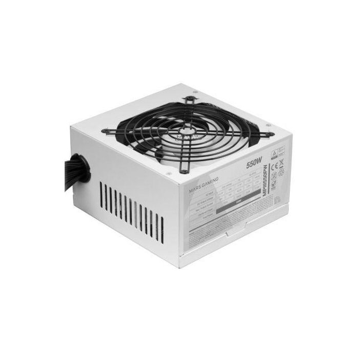 Fuente de Alimentación Mars Gaming MPIII550P/ 550W/ Ventilador 12cm 2