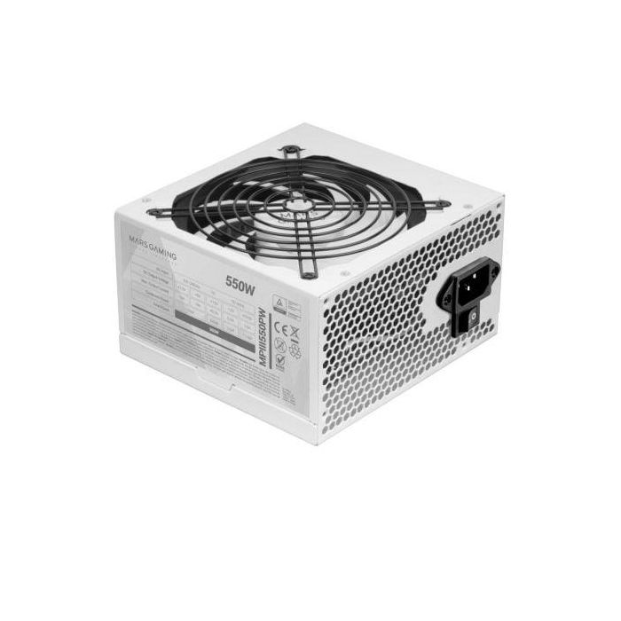 Fuente de Alimentación Mars Gaming MPIII550P/ 550W/ Ventilador 12cm