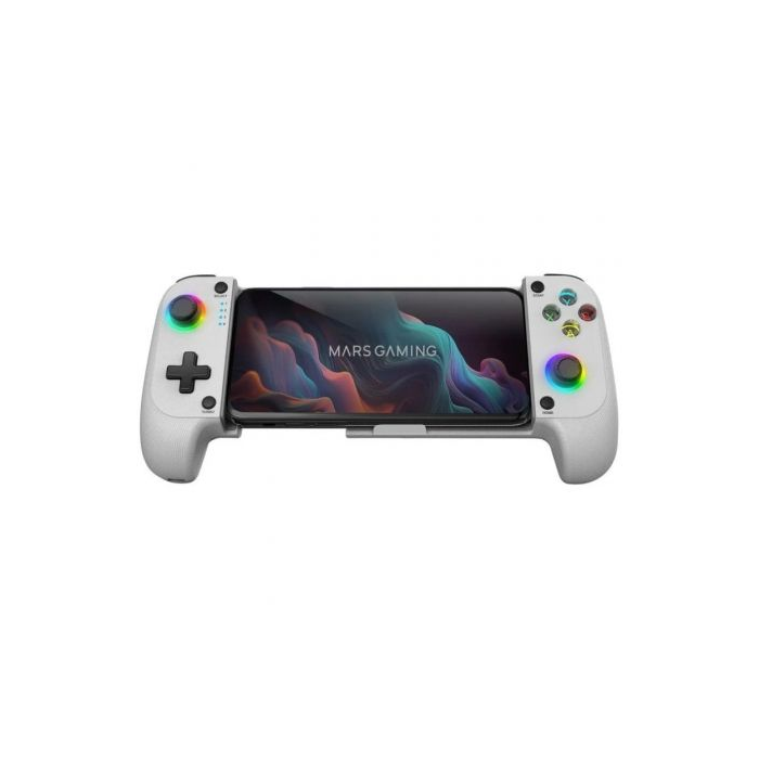 Gamepad Mars Gaming MGPX Inalámbrico/ Blanco