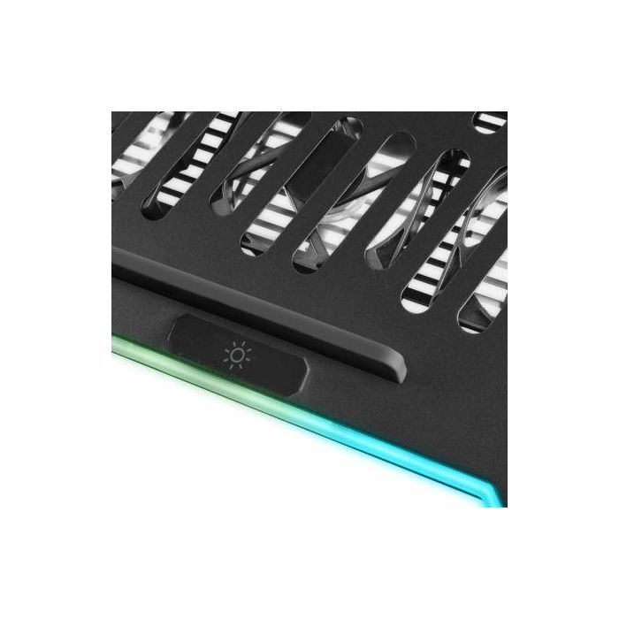Soporte Refrigerante Mars Gaming MNBC7 para Portátiles hasta 16"/ Iluminación LED 2