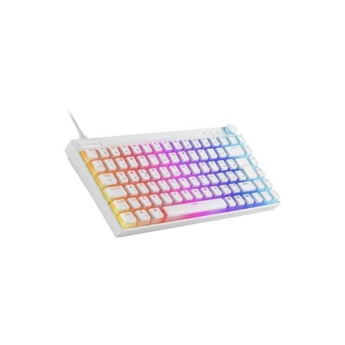 Teclado Gaming Mecánico Inalambrico Mars Gaming MKCLOUDWBES/ Blanco