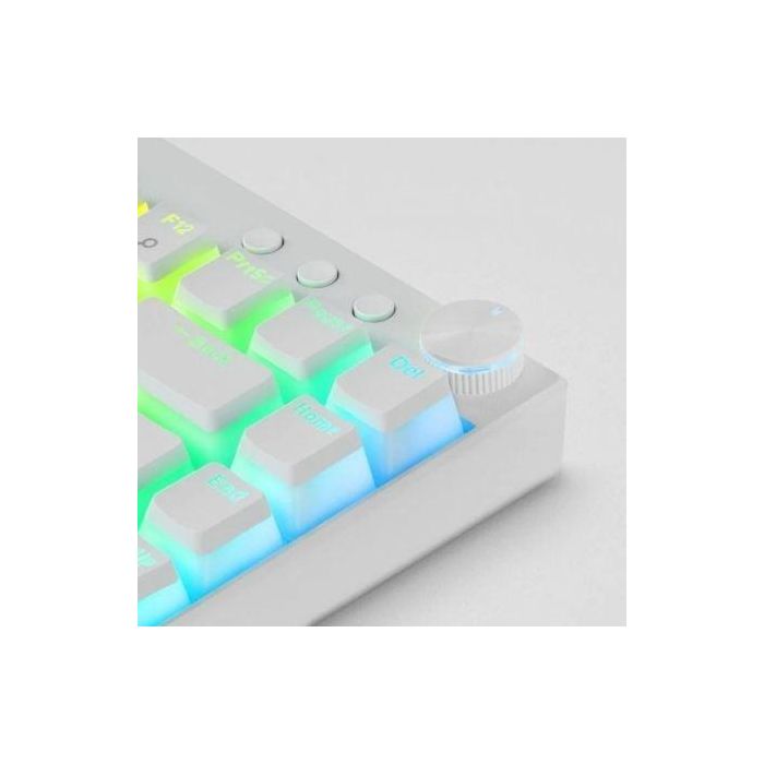 Teclado Gaming Mecánico Inalambrico Mars Gaming MKCLOUDWBES/ Blanco