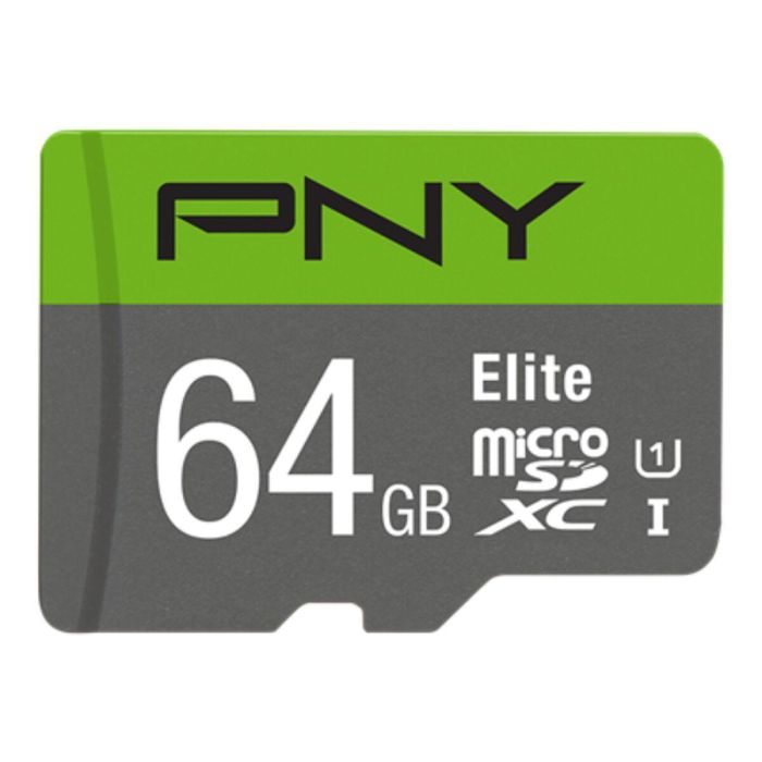 Tarjeta de Memoria Micro SD con Adaptador PNY P-SDUX64U185GW-GE 64 GB Tarjeta de Memoria Micro SD con Adaptador PNY P-SDUX64U185GW-GE 64 GB