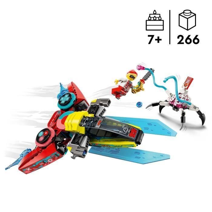 LEGO 71489 DREAMZzz Mando Jet de Cooper - Set de Construcción Transformable Jet y Helicóptero con Minifiguras +7 años 1