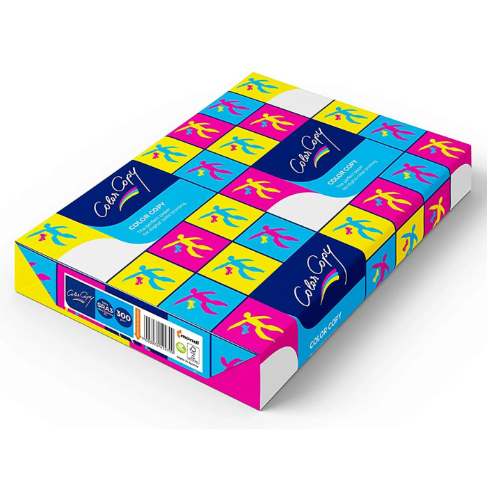 Color copy Papel SRA3 Multifuncion 320x450 mm Blanco 300 gr Paquete 125 Hojas Satinado Impresion Digital 3
