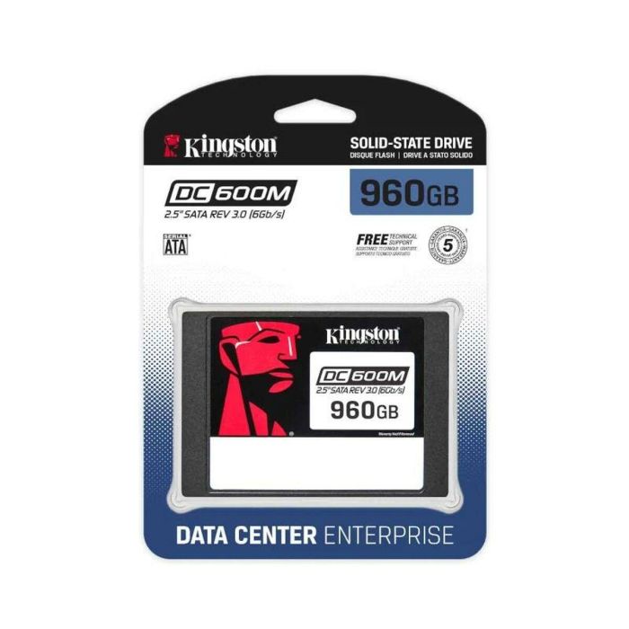 Disco Duro Kingston DC600M TLC 3D NAND 960 GB SSD 1