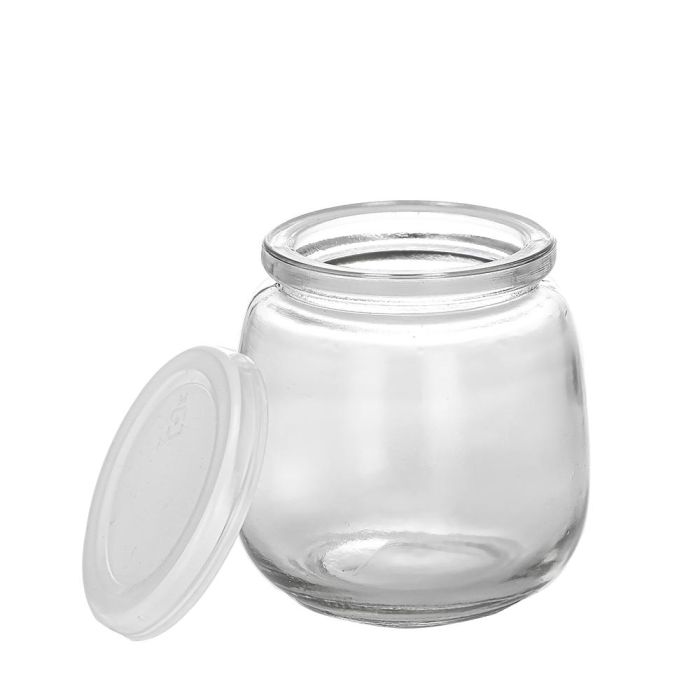 Tarro Vidrio Postre 300Ml Tapa Plas Mediterraneo (24 Unidades) 3