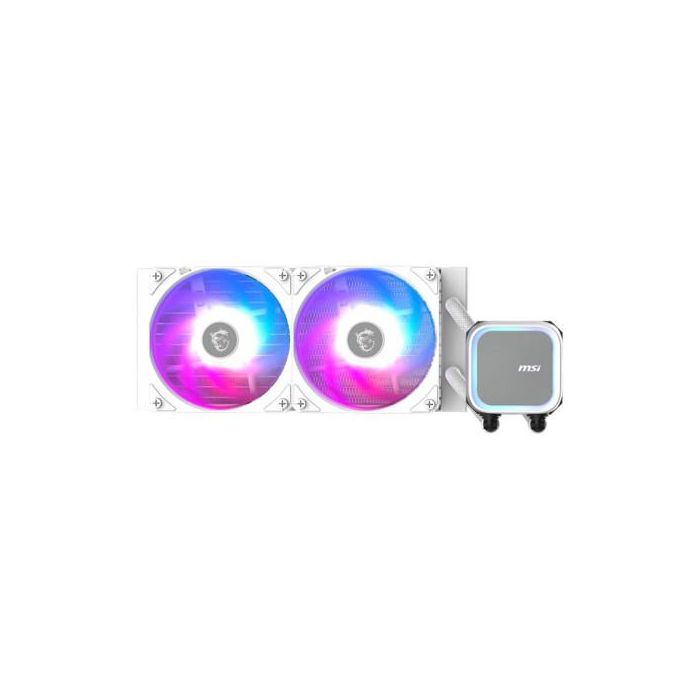 MSI MAG CORELIQUID A13 240 Sistema de Refrigeración Líquida para CPU, Blanco, 2 Ventiladores, ARGB, 306-7ZWCA21-L80 1 MSI MAG CORELIQUID A13 240 Sistema de Refrigeración Líquida para CPU, Blanco, 2 Ventiladores, ARGB, 306-7ZWCA21-L80 1