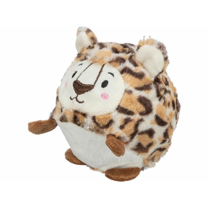 Peluche para perros Trixie Poliéster Felpa Caucho Leopardo 13 cm