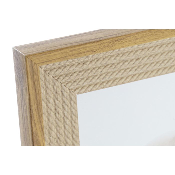 DKD Home Decor Marco de Fotos Alpino 20x25 cm de MDF Color Natural para Decoración del Hogar. Medidas del Marco: 26.5 cm Ancho x 32 cm Alto x 2 cm Fondo. 2