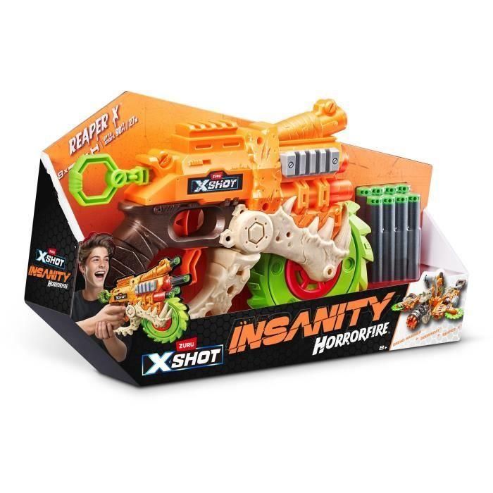 Pistola insanity horrorfire reaper-x, inlcuye 8 dardos 2 Pistola insanity horrorfire reaper-x, inlcuye 8 dardos 2