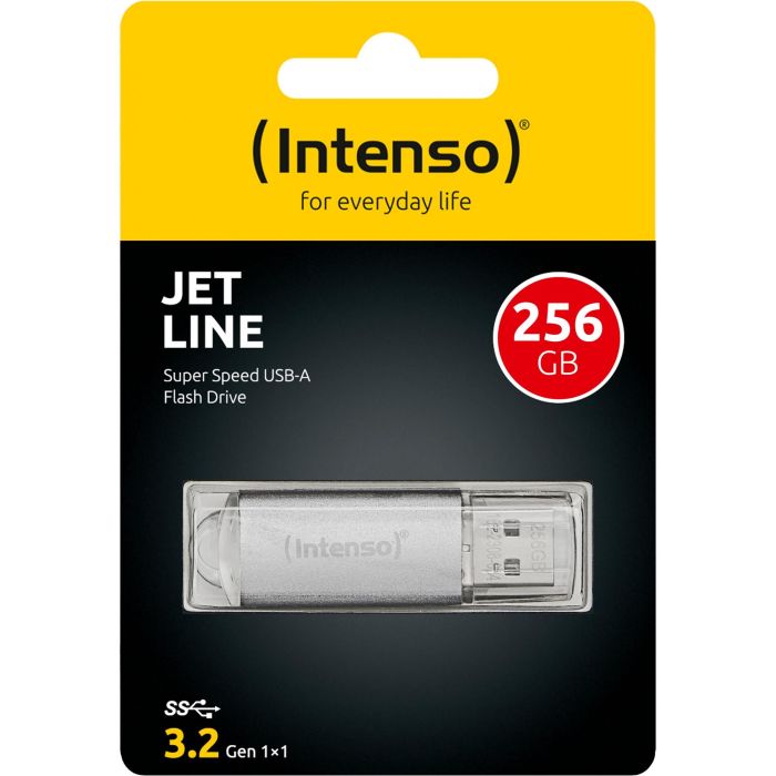 STICK Intenso Jet Line Aluminium 256GB 3.2 Gen 1x1 3