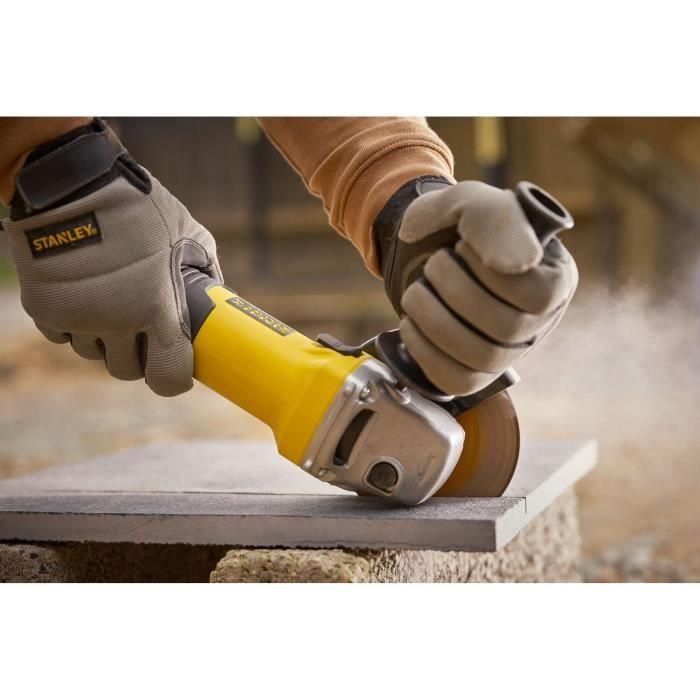 Molinillo de café monomando de 125 mm - 1100 W - Ø 125 mm, 6 velocidades de 3000 a 11000 rpm - STANLEY FATMAX, FMEG225VS-QS 2 Molinillo de café monomando de 125 mm - 1100 W - Ø 125 mm, 6 velocidades de 3000 a 11000 rpm - STANLEY FATMAX, FMEG225VS-QS 2